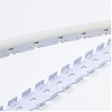 Diode LED DI-TE-NB-FLCH-WH 12" Neon Blaze Top Bending Flexible Spine Channel, White Finish