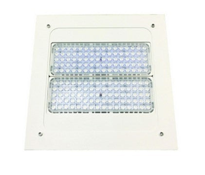 Diode LED DI-VL-CP100W-40-R-WB Wide Beam Lens Volante Recessed Canopy Light Fixture, Color-Temperature 4000K, Wattage 100W