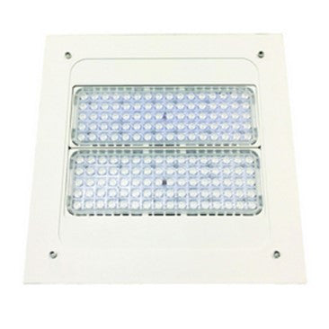 Diode LED DI-VL-CP100W-40-R-T4 Type 4 Lens Volante Recessed Canopy Light Fixture, Color-Temperature 4000K, Wattage 100W