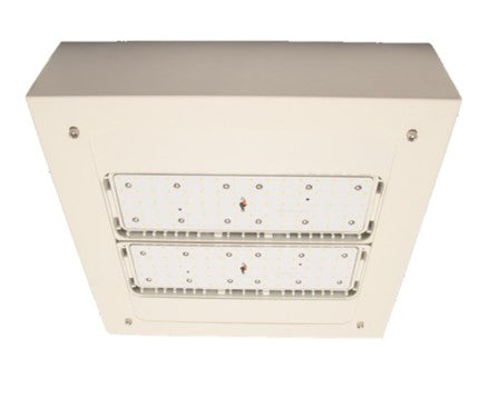 Diode LED DI-VL-CP100W-40-S-MB Medium Beam Lens Volante Surface Mounting Canopy Light Fixture, Color-Temperature 4000K, Wattage 100W