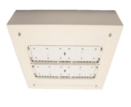 Diode LED DI-VL-CP100W-40-S-T1 Type 1 Lens Volante Surface Mounting Canopy Light Fixture, Color-Temperature 4000K, Wattage 100W