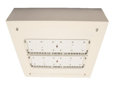 Diode LED DI-VL-CP100W-40-S-T2 Type 2 Lens Volante Surface Mounting Canopy Light Fixture, Color-Temperature 4000K, Wattage 100W