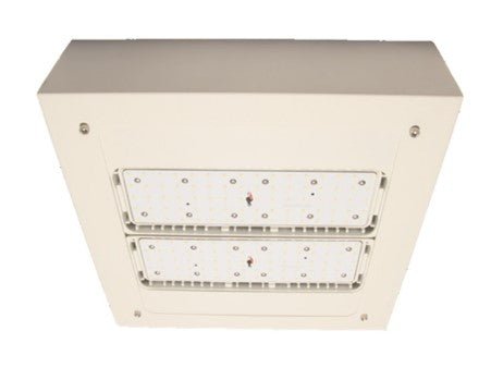 Diode LED DI-VL-CP100W-40-S-T3 Type 3 Lens Volante Surface Mounting Canopy Light Fixture, Color-Temperature 4000K, Wattage 100W