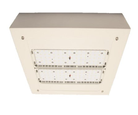 Diode LED DI-VL-CP100W-40-S-T4 Type 4 Lens Volante Surface Mounting Canopy Light Fixture, Color-Temperature 4000K, Wattage 100W