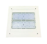 Diode LED DI-VL-CP100W-50-R-WB Wide Beam Lens Volante Recessed Canopy Light Fixture, Color-Temperature 5000K, Wattage 100W