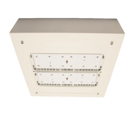 Diode LED DI-VL-CP100W-50-S-T1 100 Watt Volante Surface Mounting Canopy Light Fixture, Color Temperature 5000K, Type 1 Lens, 120/277V