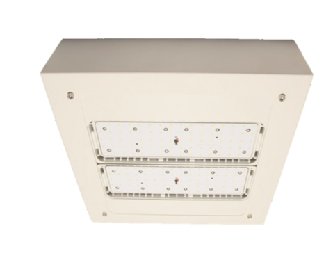Diode LED DI-VL-CP100W-50-S-T5 100 Watt Volante Surface Mounting Canopy Light Fixture, Color Temperature 5000K, Type 5 Lens, 120/277V