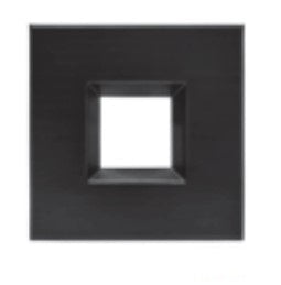 EnvisionLED DL-SQ-4-TRIM-BLK-SM 4 Inches Square ADL Downlight Trims Black Finish