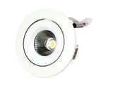 Core Lighting DLC310-BK 5W LED Adjustable Low Profile Downlight Black Finish