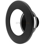 EnvisionLED DLJBX-2-TRIM-BLK-S LED 2 Inch Black In and Out Smooth Trim Reflector Downlight
