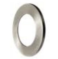EnvisionLED DLJBX-ADJ-3-TRIM-BN-R 3 Inches Gimbal Round Trim Brushed Nickel Finish