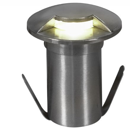 ABBA Lighting USA DM53-SS-3K Step Light, Heavy Duty Cast Stainless Steel, Well Underground Light