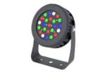 Westgate Lighting DMX-FL-72W-RGBW-BT-BK LED DMX 512 Compatible RGBW Series Round Flood Light, Wattage 72W, Black Finish