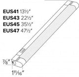 ELCO Lighting EUS41W Azalea LED Undercabinet Lights 13 1/2 Inch 5W 4000K 370 lm 120V White Finish