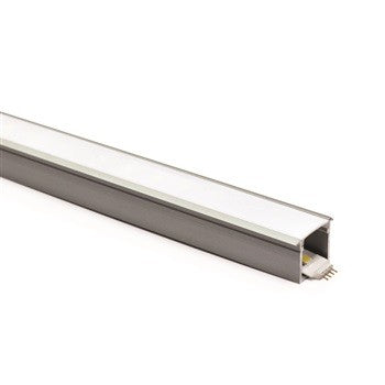 NORA Lighting NATL-C25A 4' Deep Channel with Wings Aluminum Finish