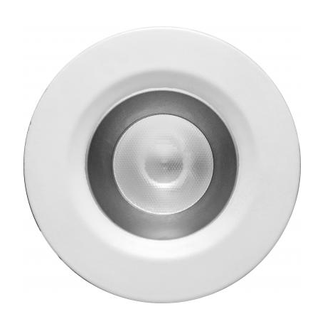 Elco Lighting E1L02NF35H 1'' Oak™ Round Recessed Downlight, 28° Beam Angle, Color Temperature 3500K, Haze with White Trim