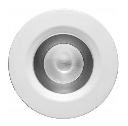 Elco Lighting E1L02NFSDH 1'' Oak™ Round Recessed Downlight, 28° Beam Angle, Color Temperature SunsetK, Haze with White Trim