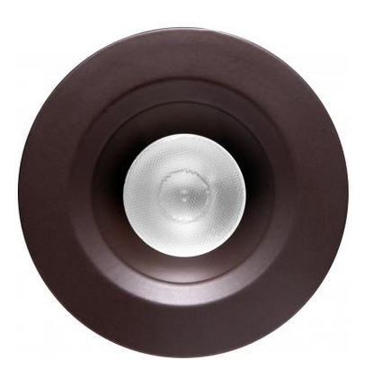 Elco Lighting E1L02WFSDBZ 1'' Oak™ Round Recessed Downlight, 50° Beam Angle, Color Temperature SunsetK, All Bronze