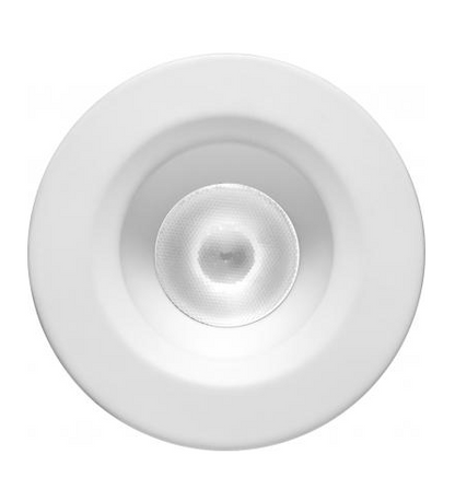 Elco Lighting E1L02WFSDW 1'' Oak™ Round Recessed Downlight, 50° Beam Angle, Color Temperature SunsetK, All White