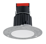 Elco Lighting E1L61WF30W 1" Trimless Round Recessed Oak™ Downlight, Beam Angle 50°, Color Temperature 3000K, All White