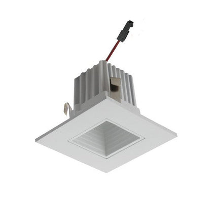 ELCO Lighting E215C1840W 11W 2" Square LED High-Lumen Baffle Light Engine Color Temperature 4000K, Lumens 1125lm, White Finish