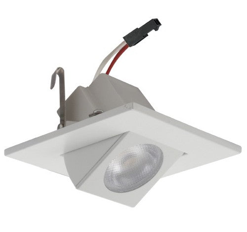 ELCO Lighting E219C1840W 11W 2" Square LED High-Lumen Adjustable Light Engine 4000K, 1190lm