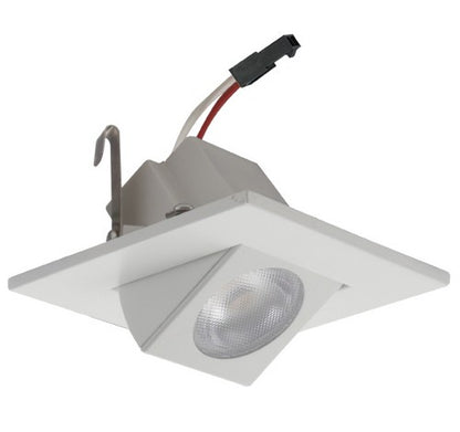 ELCO Lighting E219C1840W 11W 2" Square LED High-Lumen Adjustable Light Engine 4000K, 1190lm