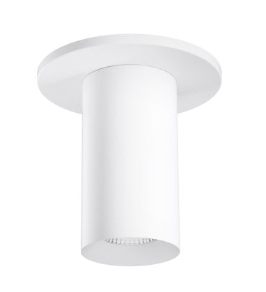 Elco Lighting E25FW-08CT5W 2" Koto Sylo™ Surface Mount, 825 lm, Color Temperature 2700K-5000K, 60º lens Beam Angle, All White