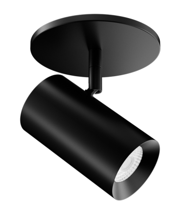 Elco Lighting E25MB-1130 2" Koto Sylo™ Monopoint, Lumens 1150 lm, Beam Angle 38° Color Temperature 3000K, All Black
