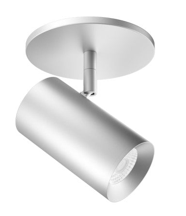 Elco Lighting E25MS-0927 2″ Koto Sylo™ Monopoint, Lumens 950 lm, Color Temperature 2700K, 38° Beam Angle, All Silver Finish