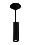 Elco Lighting E25PB-0740-FC 2″ Sylo™ Pendant with Koto™ Focus Module, Lumens 860 lm, Color Temperature 4000K, Adjustable Beam Angle 18º-50º, All Black Finish