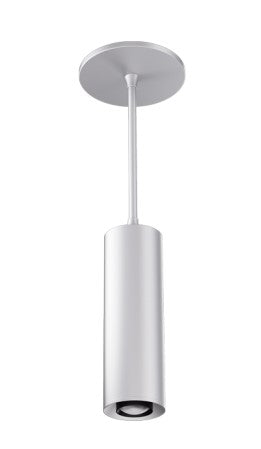Elco Lighting E25PS-07SD-FC 2″ Sylo™ Pendant with Koto™ Focus Module, Lumens 720 lm, Color Temperature SunsetK, Adjustable Beam Angle 18º-50º, All Silver Finish