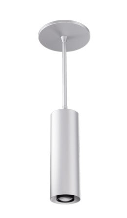 Elco Lighting E25PS-0730-FC 2″ Sylo™ Pendant with Koto™ Focus Module, Lumens 800 lm, Color Temperature 3000K, Adjustable Beam Angle 18º-50º, All Silver Finish
