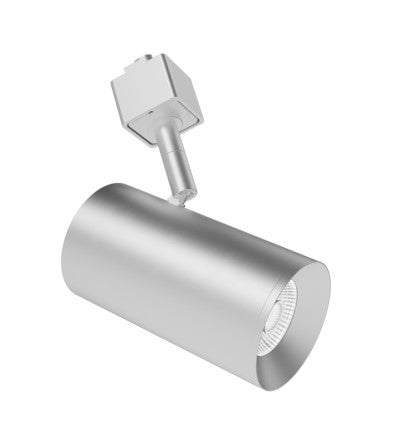 Elco Lighting E25TS-0730 2" Koto Sylo™, Track Head, All Silver, 750 lm, Color Temperature 3000K, 38º lens Beam Angle