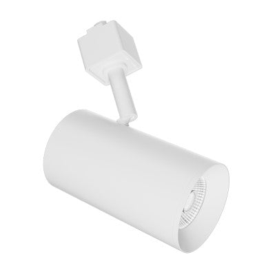 Elco Lighting E25TW-0735 2" Koto Sylo™ Track Head, Lumens 750 lm, Color Temperature 3500K, Beam Angle 38° All White Finish