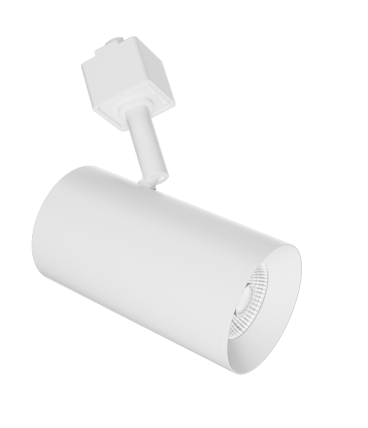 Elco Lighting E25TW-0730-W 2" Koto Sylo™, Track Head, All White, 750 lm, Color Temperature 3000K, 60º lens Beam Angle