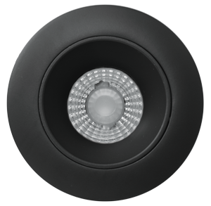 ELCO Lighting E2L10FXXBB Teak System Contemporary All Black LED 2 Inch Recessed Lighting Round Reflector - BuyRite Electric