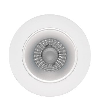 ELCO Lighting E2L10FSDH 2 Inches Round Reflector Teak LED Light Engine, SunsetK Color Temperature, 38° Beam Angle Haze/White Finish