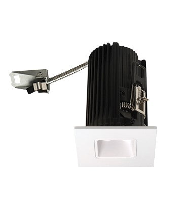 ELCO Lighting E2L13FSDW 2 Inches Square Reflector Teak LED Light Engine, SunsetK Color Temperature, 38° Beam Angle All White Finish