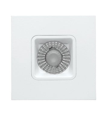 ELCO Lighting E2L13F40W 2 Inches Square Reflector Teak LED Light Engine, 4000K Color Temperature, 38° Beam Angle All White Finish