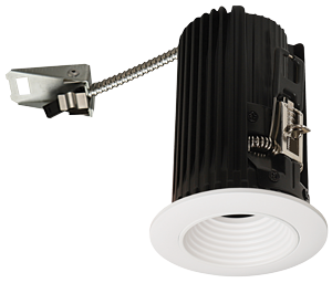 ELCO Lighting E2L14F27BB Teak System All Black LED 2 Inch Recessed Lighting Round Baffle 120V- BuyRite Electric