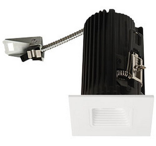 ELCO Lighting E2L15FXXW Teak System Contemporary White LED 2 Inch Recessed Lighting Square Baffle 120V - BuyRite Electric