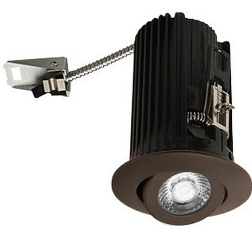 ELCO Lighting E2L18FXXBZ Teak System Modern Bronze LED 2 Inch Recessed Lighting Round Adjustable 120V - BuyRite Electric