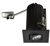 ELCO Lighting E2L19FXXB Teak System Modern Black LED 2 Inch Recessed Lighting Square Adjustable 120V - BuyRite Electric