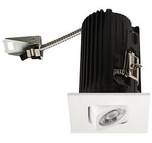 ELCO Lighting E2L19FXXW Teak System Contemporary White LED 2 Inch Recessed Lighting Square Adjustable 120V - BuyRite Electric