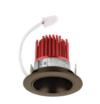 Elco Lighting E310C0827BZ2 3" LED Light Engine with Reflector Trim, Color Temperature 2700K, All Bronze Finish