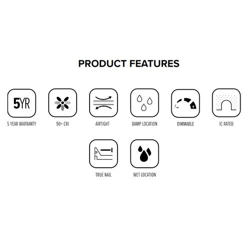 ELCO Lighting Koto Architectural High Lumen (1500lm) Housing 120-277V - BuyRite Electric