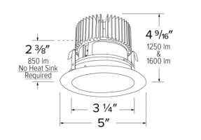 Elco Lighting E410C0827BZ2 4 Inches LED Light Engine with Reflector Trim, Color Temperature 2700K, All Bronze Finish