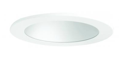 Elco Lighting E410C0830H2 4 Inches LED Light Engine with Reflector Trim, Color Temperature 3000K, Haze w/White Ring Finish