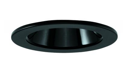 Elco Lighting E410C1235BB2 4 Inches LED Light Engine with Reflector Trim, Color Temperature 3500K, All Black Finish